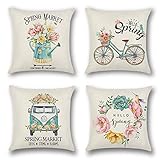 ★ MODERNER EINFACHER STIL - Einfacher Stil schmückt das Schlaf- oder Wohnzimmer-Sofa, um Ihr Zuhause wärmer und modischer zu machen. Schaffen Sie stilvollen Komfort auf Sofa, Bank, Stuhl, Büro, Couch oder Schlafzimmer, Wohnzimmer, Café, Terrasse usw. Wenn Sie diesen Kissenbezug im Auto verstauen, werden Ihre Passagiere während der Reise mehr Spaß haben. Es ist sehr wundervoll!