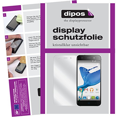 dipos I 6X Protector de Pantalla Compatible con ZTE Blade V6 pelicula Protectora Claro