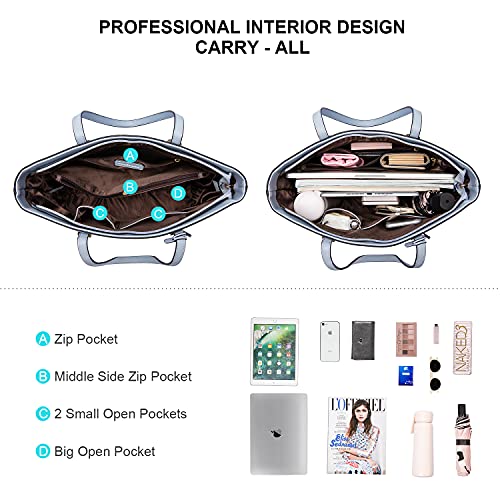 Image of LOVEVOOK Purses and Handbags for Women Fashion Tote Bags Shoulder Bag Top Handle Satchel Bags | Purses, Handbags, Fashion, Top Handle, Purses, Handbags