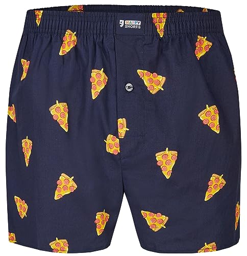 Happy Shorts X Herren Boxershorts, Boxer und Shorts mit Suspense, Farbe:Design 08, Grösse:XL