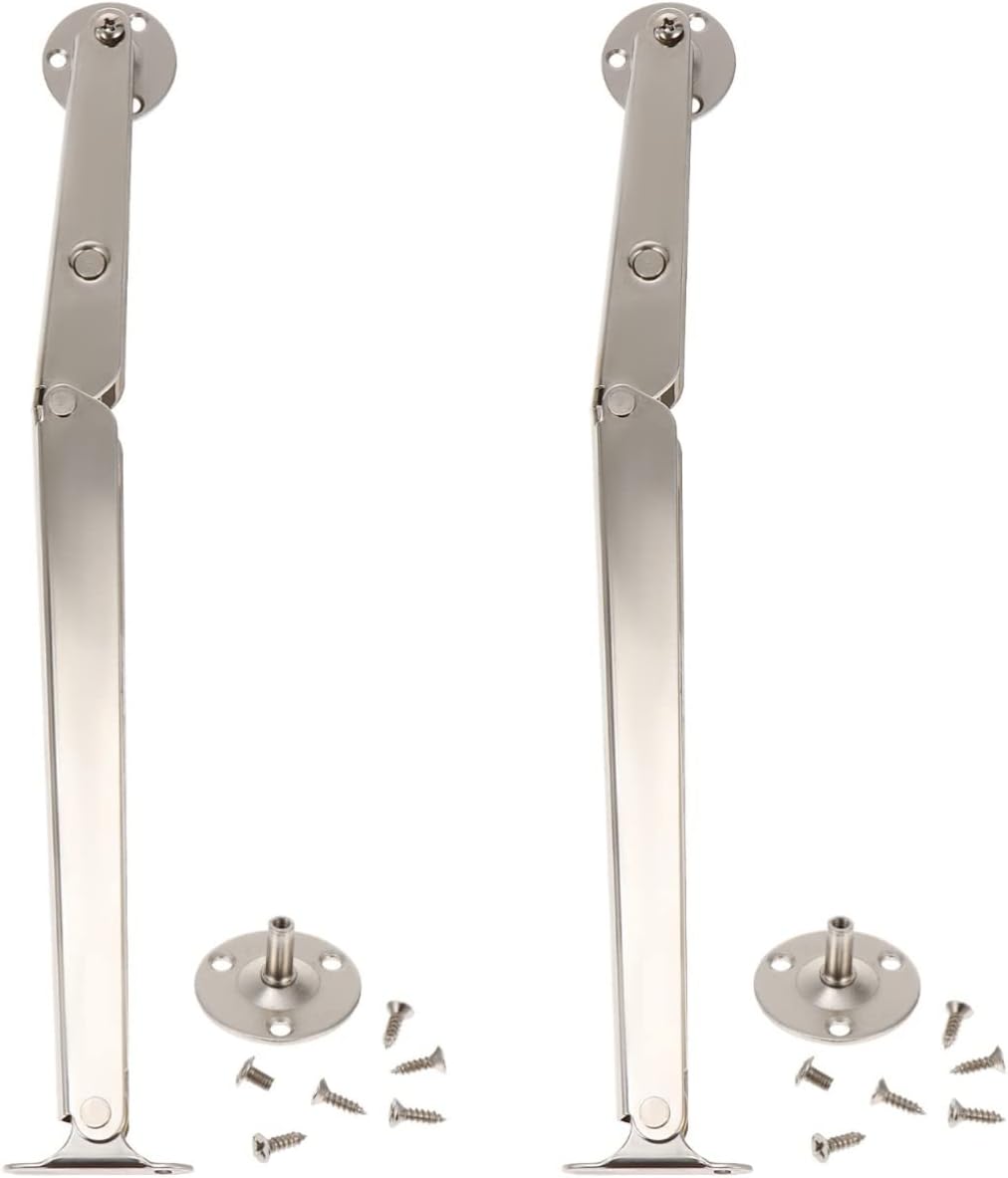 VILLCASE 2pcs Hydraulic Support Rod Hinges for Kitchen Heavy Duty Piston Office Chair