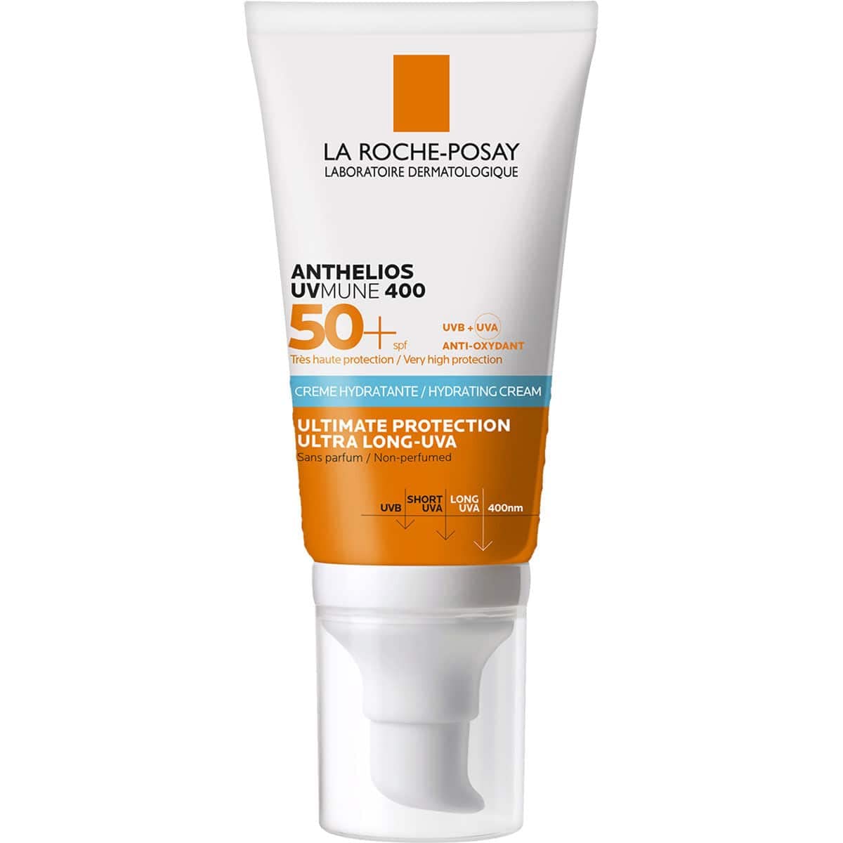 LA ROCHE POSAY Anthelios UV-MUNE 400 protector solar facial crema hidratante SPF 50+ 50 ml
