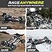 PLAYBUDDY 1/10 75KM/H RC High-Speed Drift Racing Car, VRX RH1006 2.4G 4WD Electric Off-Road Truck Model, Creative Vehicle Toys for Adults