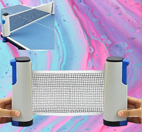 Table Tennis Net Adjustable Table Tennis Net with Push Clamps, Portable TT Net (TTN)-image-38