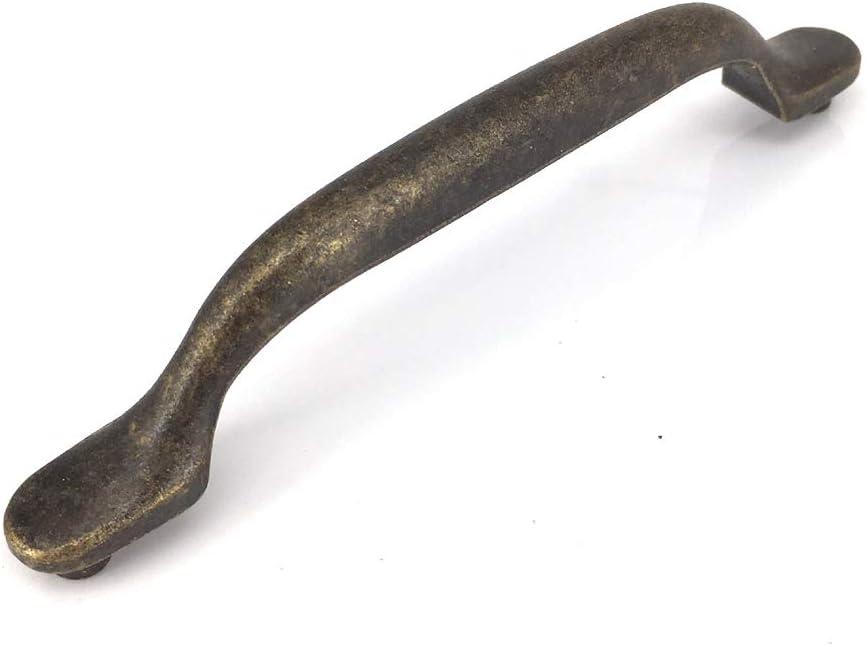 Length 140mm Zinc Alloy vintaFurniture Cabinet Drawer Pulls And Knobs Antique Kitchen Wardrobe door Drawer Handles CC.128mm