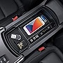 PIMCAR Center Console Organizer Compatible with Honda Accord 2018 2019 2020 2021 2022 ABS Plastic Material Armrest Box Insert Tray Pallet Accessories (NOT Fit for Manual Transmission Models) —Black