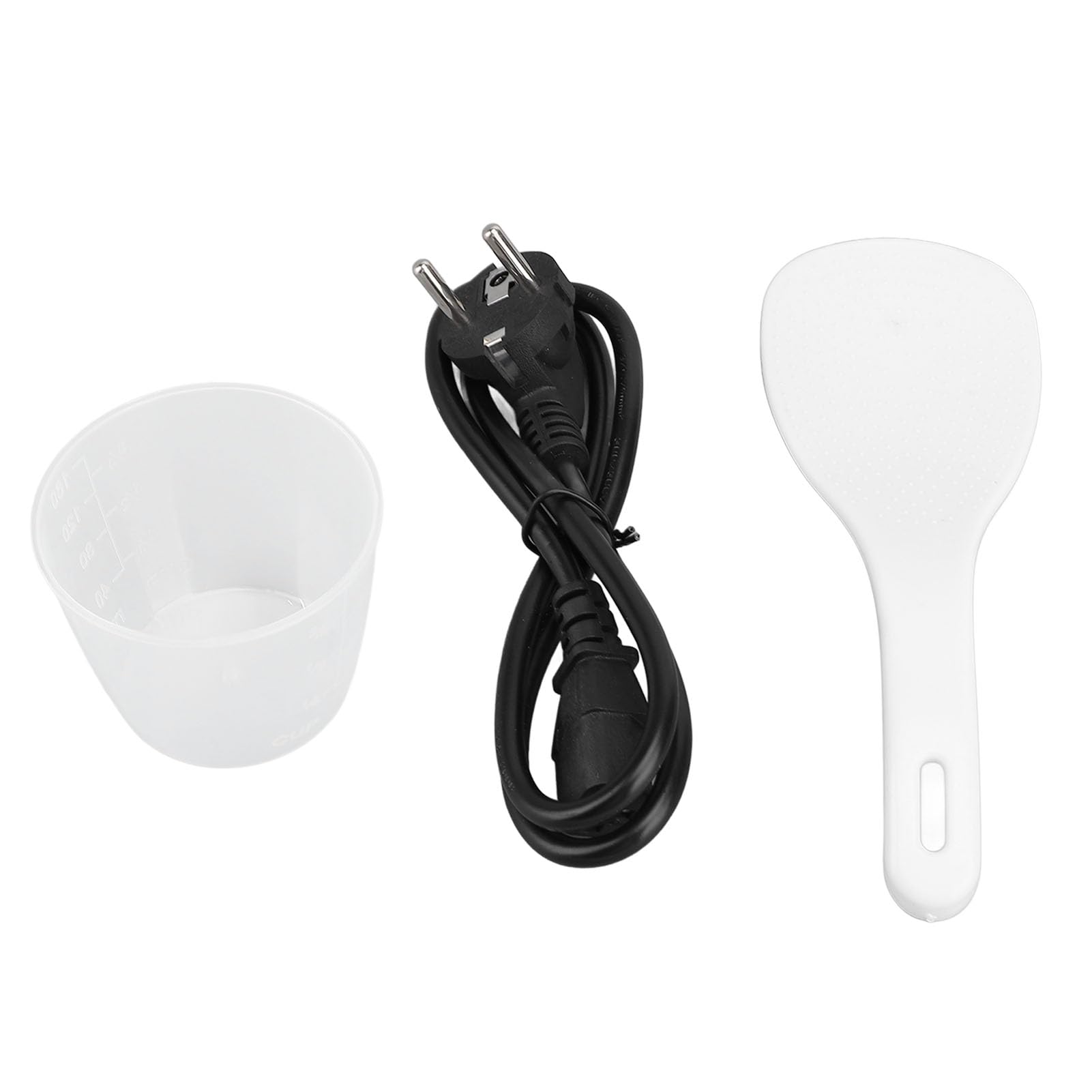 Dilwe Cuociriso Piccolo, Cuociriso Elettrico Multifunzionale Antiaderente da 1,6 Litri per Viaggi, Zuppe e Pasti Al Vapore