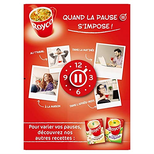 MINUTE SOUP BOUILLON À LA CHINOISE 47G, ROYCO, LOT DE 4