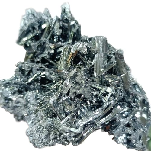 Stibnite cristal de collection ornement minéral naturel de 90-150g