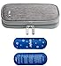 ONEGenug Insulin Travel Cooling Bag,Diabetes Medical Cool Bag Isothermal Insulin Bag with 2 ice Packs for Medication Cooler (Grau)