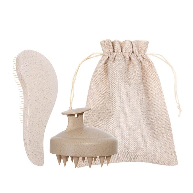 Multifunctional Hair Comb Shower Cleaning Brush
