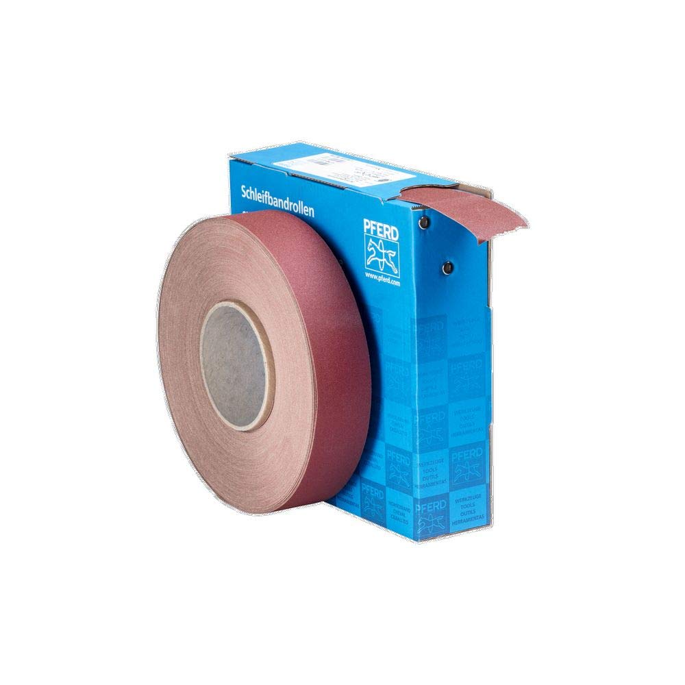 PFERD 47171 Heavy-Duty Abrasive Shop Roll, Aluminum Oxide, 50 yd. Length x 1-1/2