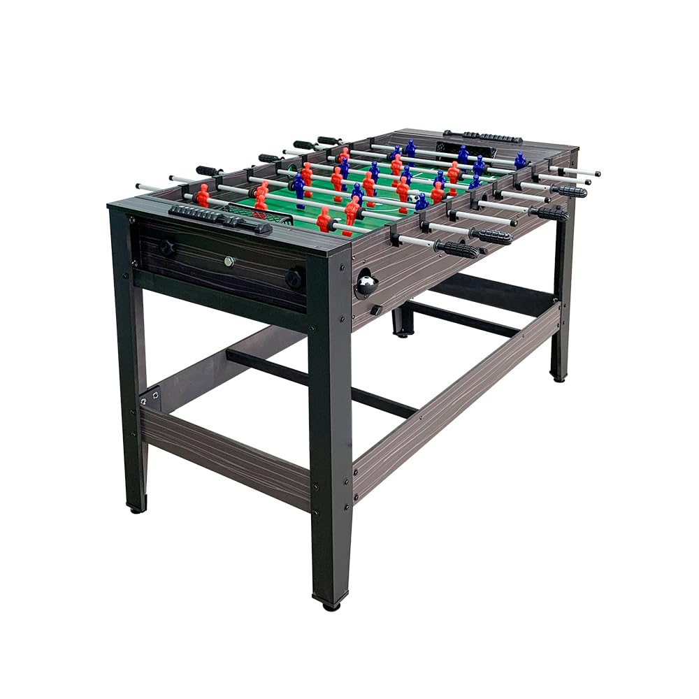 Tavolo Giochi Sport One 4 In 1 - Calcio Balilla, Ping Pong, Biliardo E Hockey, Legno, Per Famiglia E Amici - Foto 8