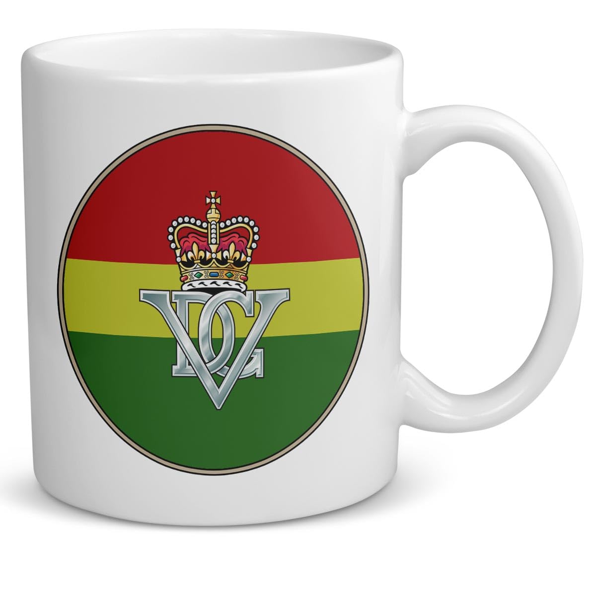 Badges On Mugs 5th Royal Inniskilling Dragoon Guards Personalised Mug