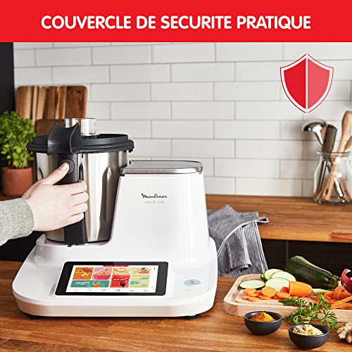 Robot cuiseur avec balance Moulinex Click & Cook HF506110 - vue 10