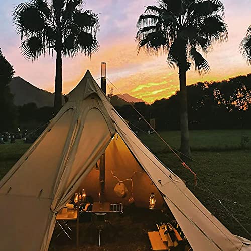 Carpa camping octagonal portátil para 5-8 personas miniatura 3