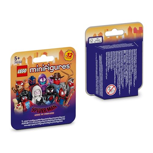 Image of LEGO Minifigures Spider-Man: Across The Spider-Verse 71050 Minifigures Building Toys for 5+ Age Boys and Girls