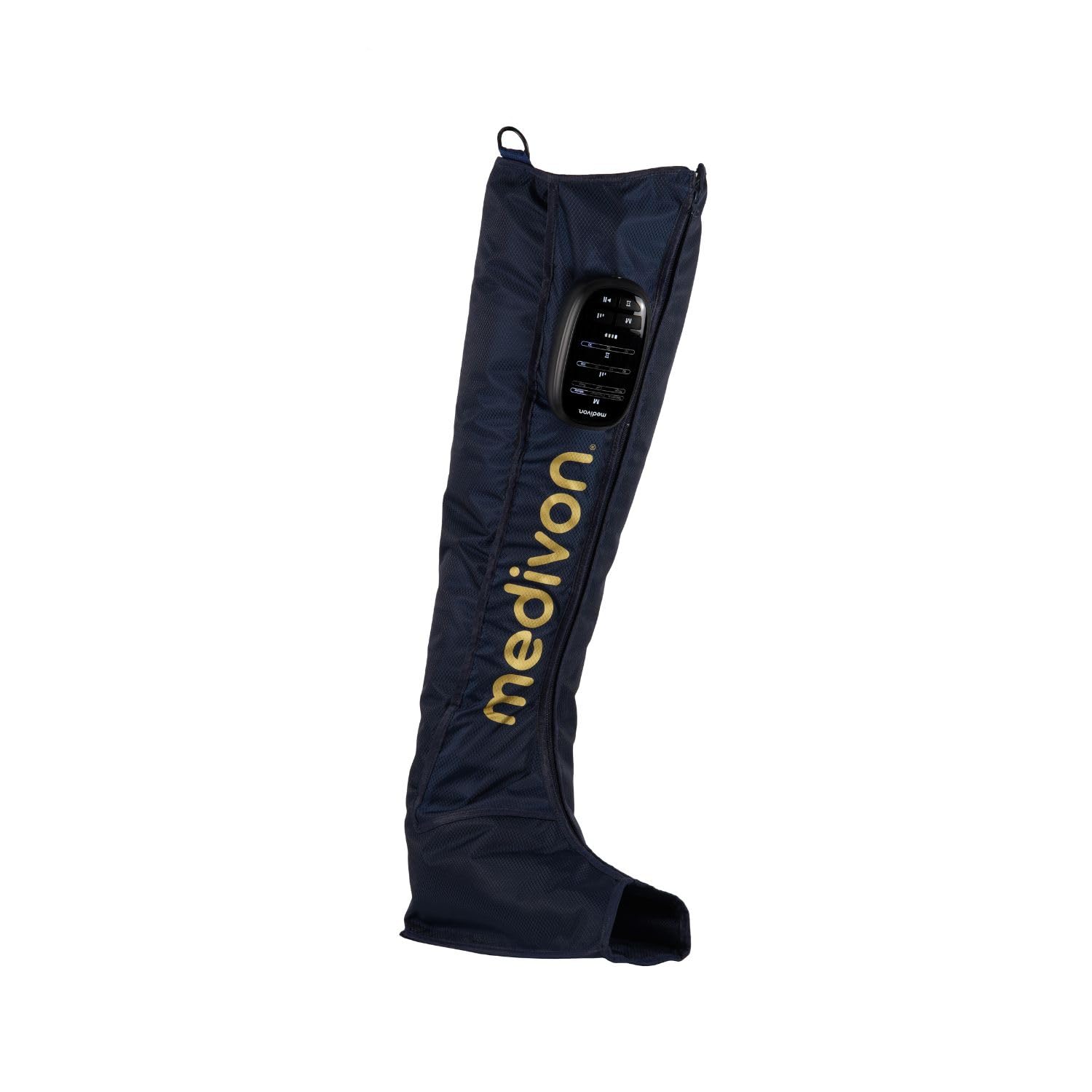 Medivon Aeria – Druck Lymphmassagegerät, Beinmassagegerät, Recovery Boots mit Luftmassage, Beinmassagegerät, Leg Massager für Waden Füße & Oberschenkel, Lymphdrainage Gerät Beine
