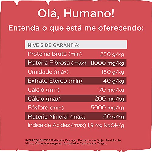 Petisco Saudável JUST - Cubos de Frango P, 55g