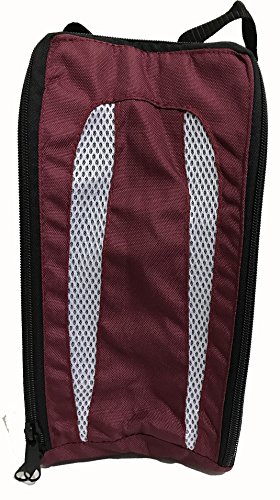 Football Boot Bag / Shoe Bag New Prostyle Sports Football/Rugby/Hockey/Gym (Maroon)