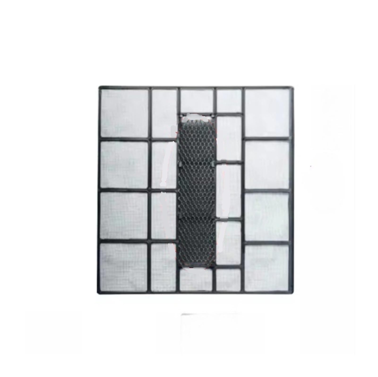 Filtro Dell'aria Condizionata Da 2 Pezzi, Compatibile Con Haier, Schermo Antipolvere For Filtro Dell'aria Condizionata Montato A Parete 1P 1.5P(35 * 37.8)