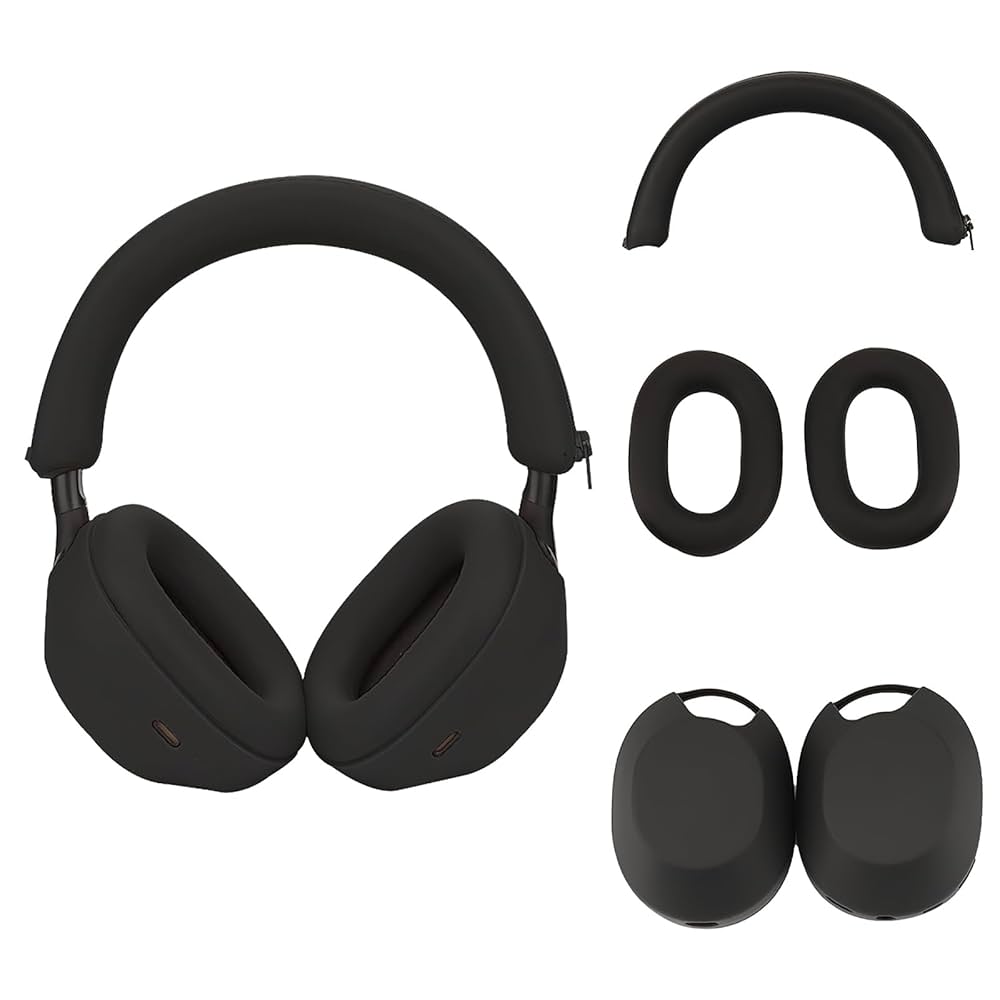 Amazon.com: Sony WH-1000XM5 Silicone Case - Protective Cover
