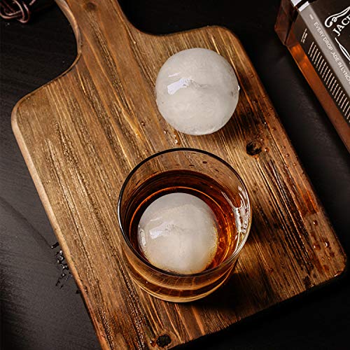 Molde de cubo de gelo redondo, fácil liberação, molde de bola de gelo, bandejas de cubo de gelo de s