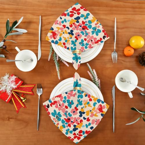 Servilletas de Tela Multicolor Cuadradas 20 x 20 in Pack de 4 miniatura 5
