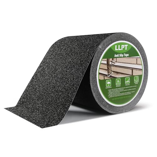 LLPT Grip Tape 6" x 36 Ft Black Heavy Duty Anti Slip Tape