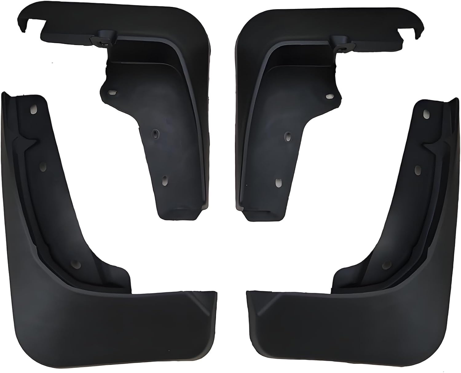 RSCBB 4 Pcs Car Mud Flaps Splash Guards for Ford Edge 2019, Easy Installation Mudguards Front Rear Mud Flaps Splashproof Waterproof Car Accessories