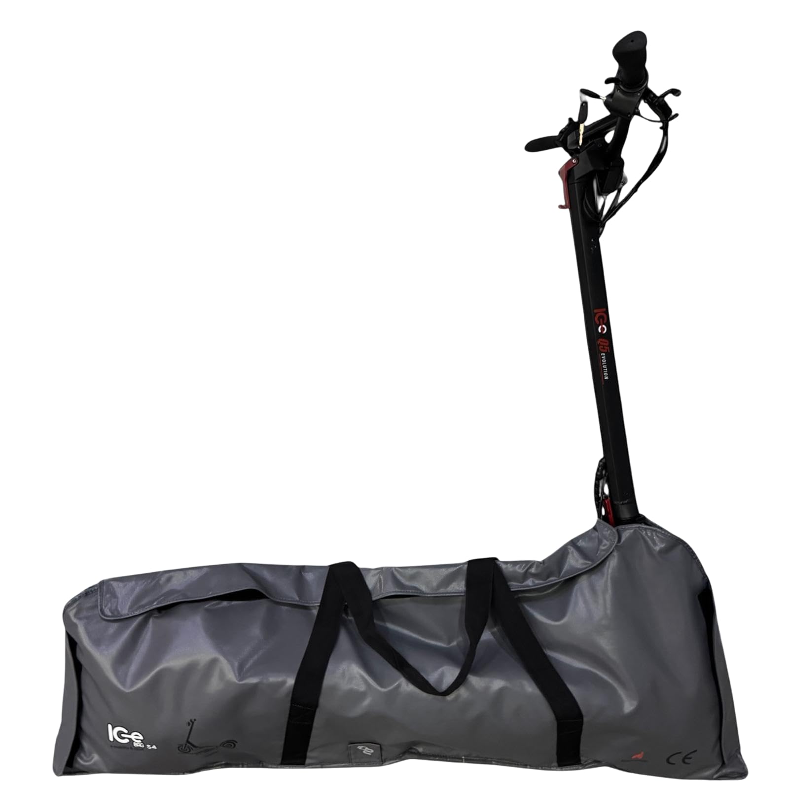 ICe Bag S4 - Bolsa Ignífuga de Transporte para Patinetes Eléctricos - Protección contra Explosiones e Incendios de Baterías de Litio - Seg. Certificada - para Hogar y Trabajo