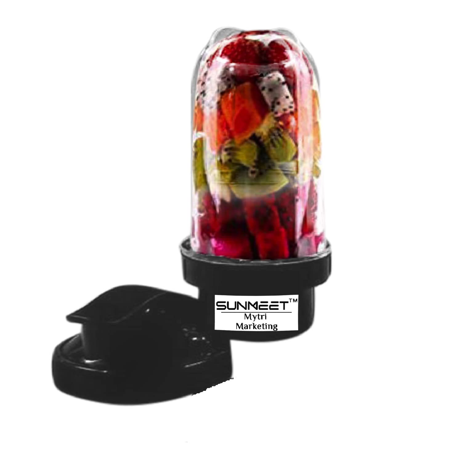 Sunmeet Big Bullet Jar for Mixer Grinder Jar (530 ML) with Gym Sipper Cap, Black- NMA55 discount deal