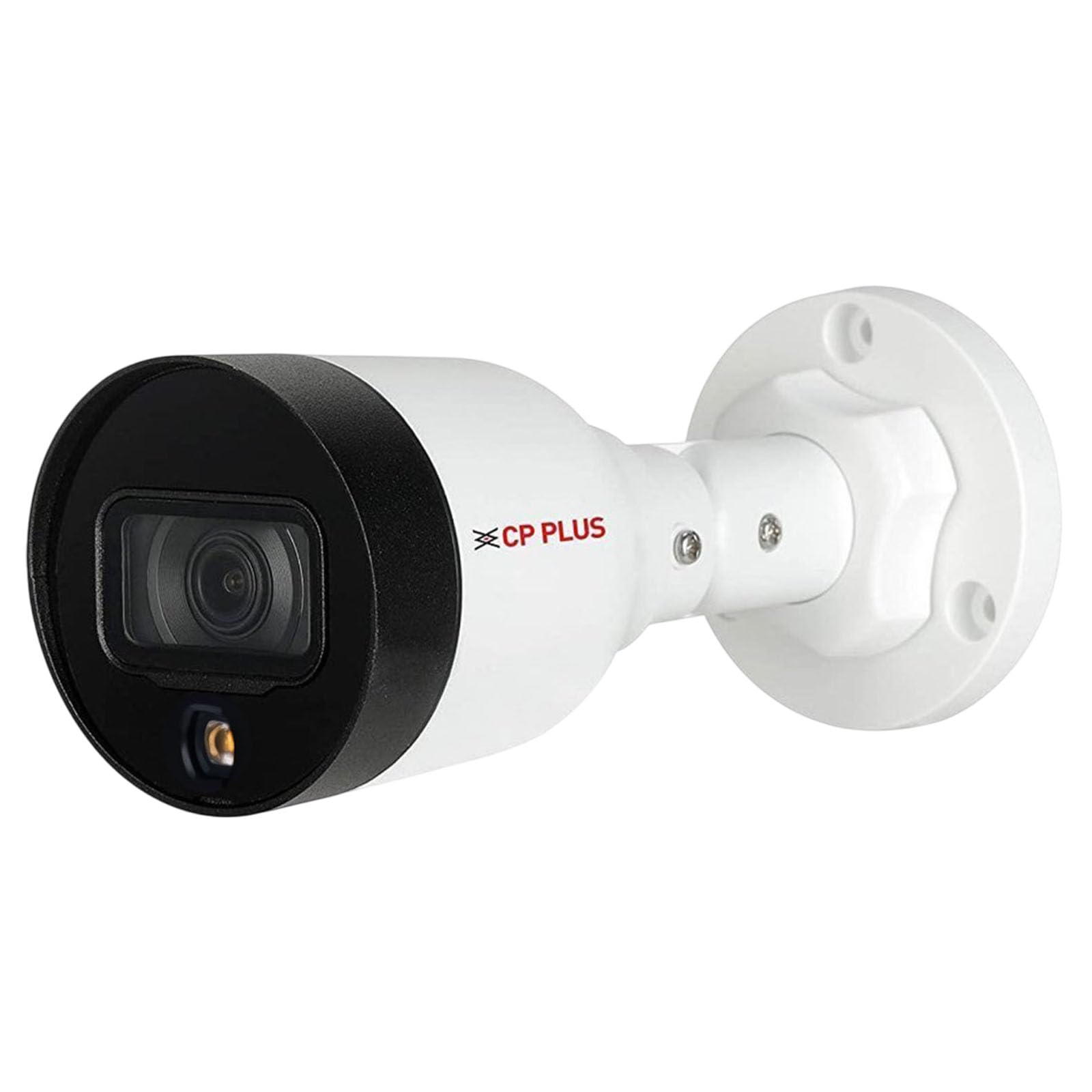 CP PLUS 4MP Full HD IP Outdoor Bullet Camera | STQC Model | CP-UNC-TA41L3C-D-LQ | Color Night Vision | IR Night Vision | Built-in Mic | 3.6mm Fixed Lens | PoE | Compatible with NVR only