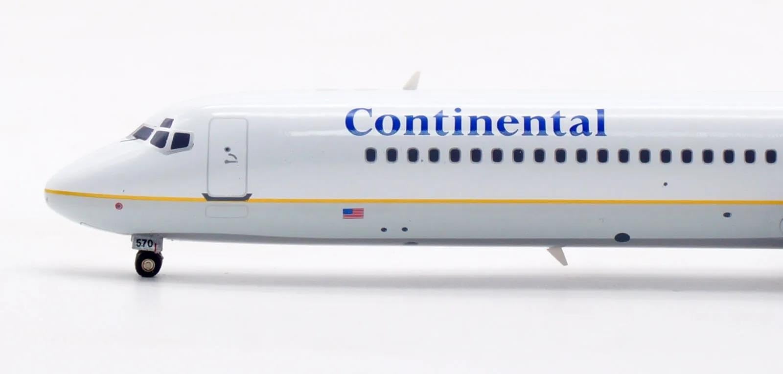 Model samolotu metalowy Model samolotu 1:200 dla CONTINENT McDONNELL Douglas DC-9-51 odlewany model samolotu odrzutowy Model kolekcjonerski zestaw skala Model samolotu