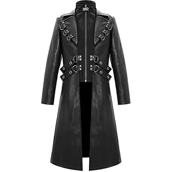 LeatherCraze Genuine Cow Leather Stylish Trench Coat