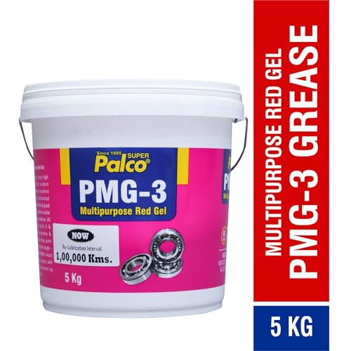 Image of PALCO PMG-3 Red Grease 5 Kg, NLGI-3, Multipurpose Lithium Grease