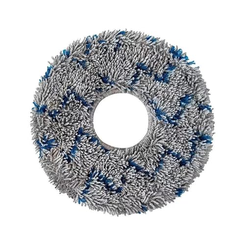 Mop Rag Parts Compatible with Ecovacs Deebot T20 Omni/ X1 Omni T10 Turbo Vacuum Cleaner Washable Mop Rags Mop Cloth Replacement Accessories(Purple)