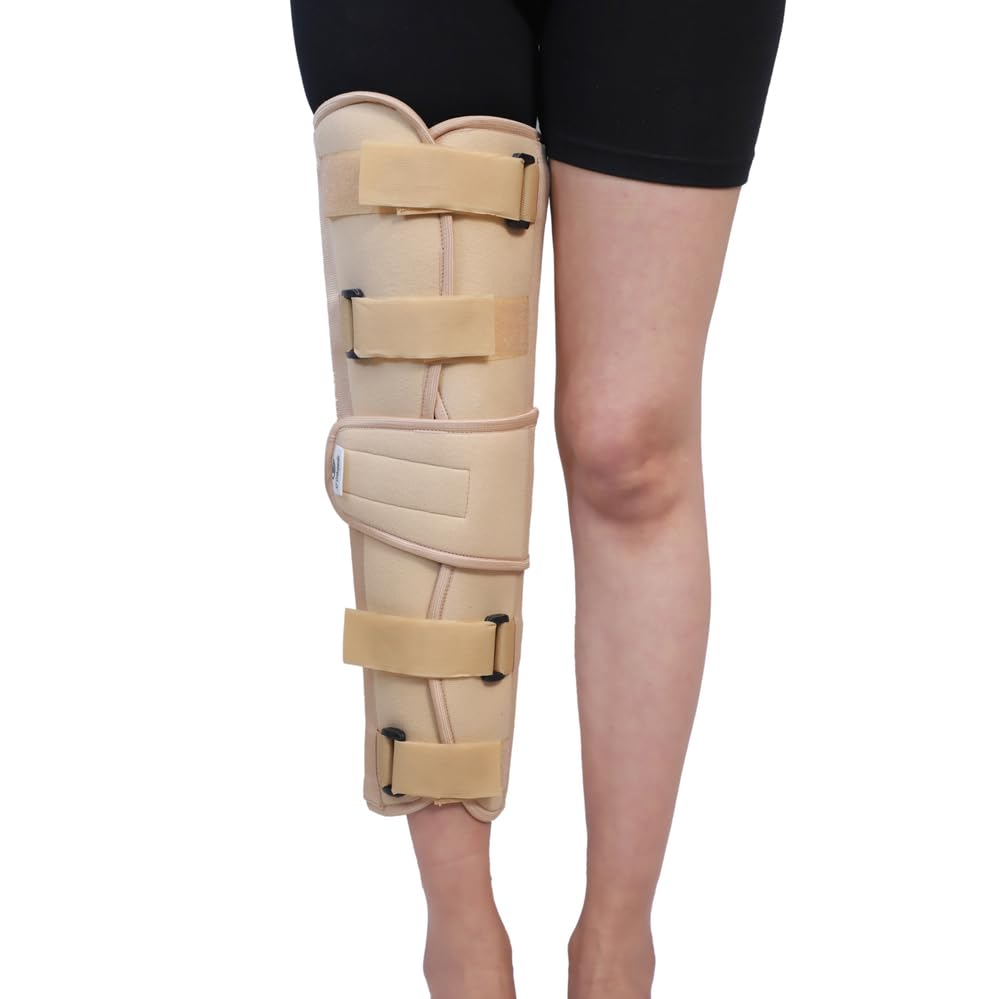 See full amazon price history chart for AP Orthopaedic Knee Immobilizer Brace for Knee support for dislocation injuries ligament tear wrap around knee stabilizer splint for men & women 19 inch long (M) AP Orthopaedic Knee Immobilizer Brace for Knee support for dislocation injuries ligament tear wrap around knee stabilizer splint for men & women 19 inch long (M) (B0CT4151BV) Amazon Price History, Amazon Price Tracker