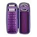 co2crea Hard Travel Case for Ultimate Ears UE Boom 3 Portable Bluetooth Wireless Speaker (Black Case + Inside Ultraviolet Purple)