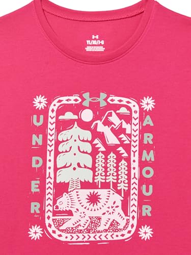 Under Armour Girls Girls Short Sleeve Shirt, Crewneck, Lightweight and Breathable Athletic-t-Shirts2