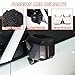 Car Door Rear View Mirror Cover Cap Compatible with Toyota Land Cruiser 250 Prado J250 LC250 2024 2025,ABS Car Outside Side Rearview Mirror Cover Trim Accessories (Carbon Fiber Pattern)