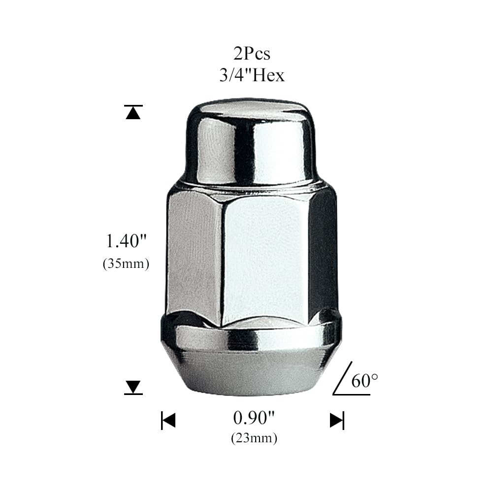 Honishen 15735-04-20AM Chrome 1/2