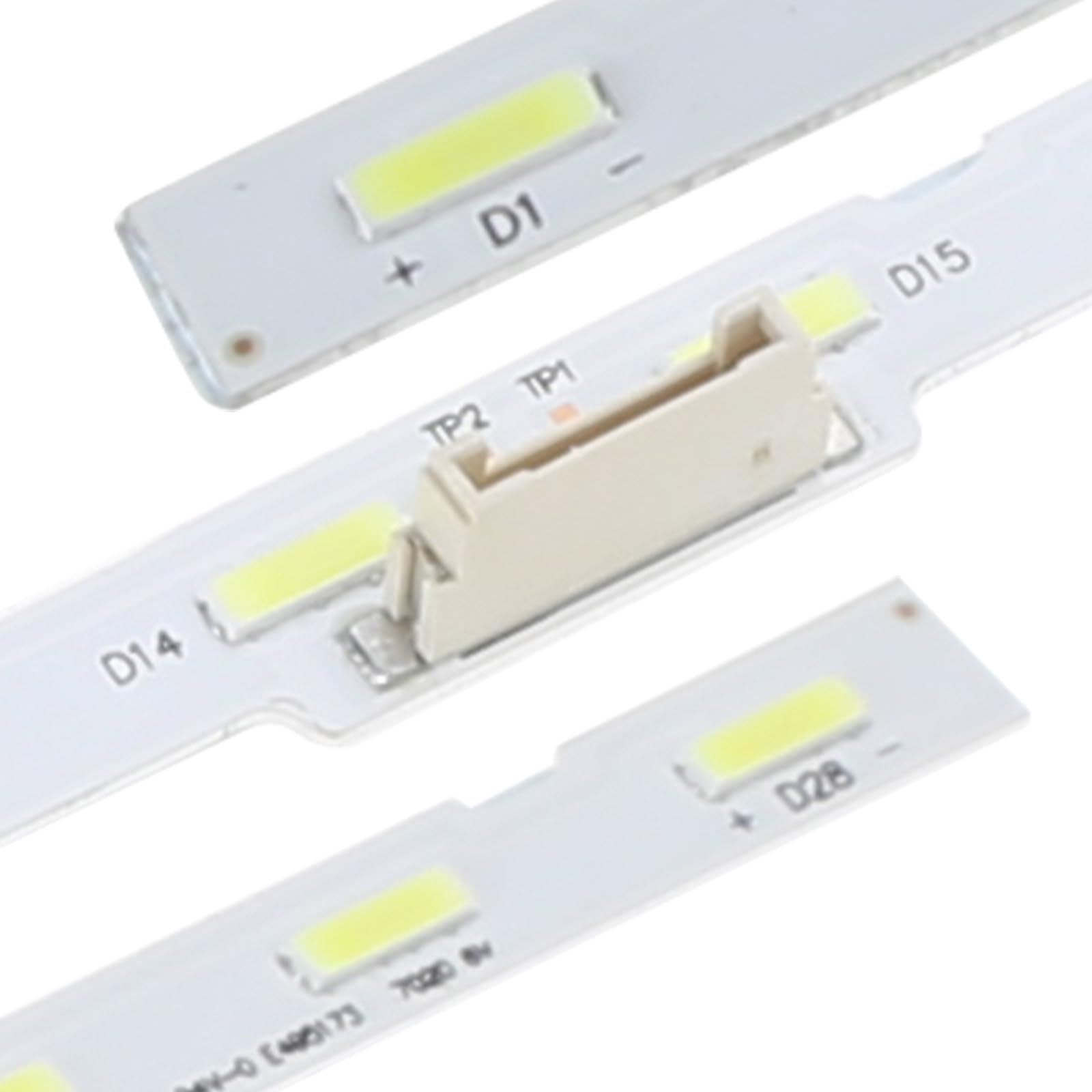 2 unidades de tiras LED retroiluminadas UA43NU7100 UE43NU7092 UE43RU7400 V8N1-430SM0-R0 LED 462 mm