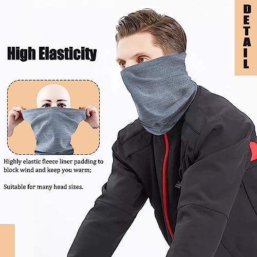 Neck Gaiter, Winter Balaclava Bandana Gator Scart Cover Breathable Headwear for Men Women2