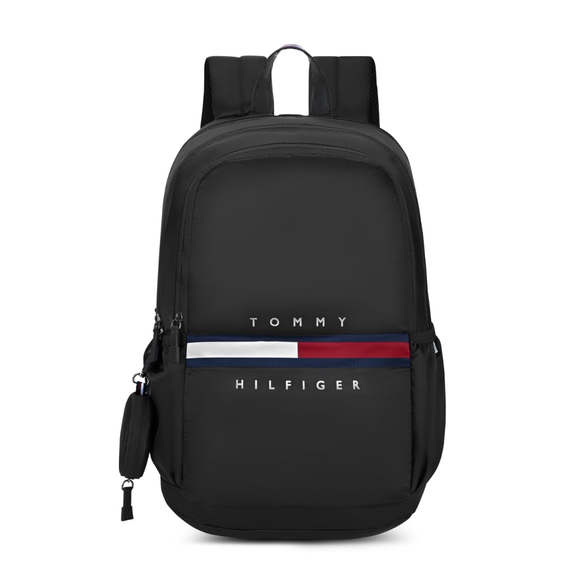 tommy hilfiger Ultra-Lightweight School Backpack Trote | Large 3-Compartment Student Bag with Extra Accessory Pouch | Soft File Sleeve & Water-Resistant Twill | 34L Capacity-picture-47