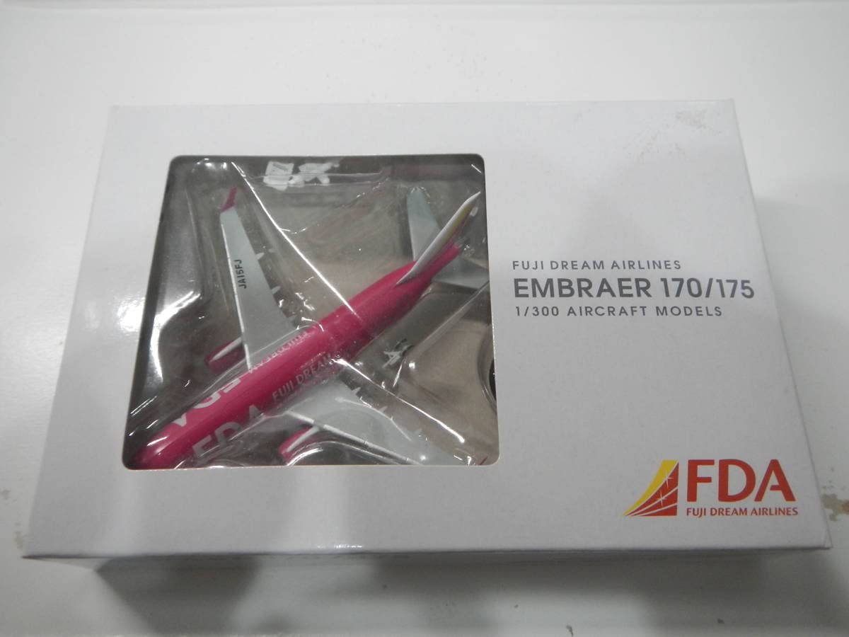 FDA EMBRAER 175 1/100 エアクラフトモデル ローズピンク