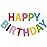 LITAUS Happy Birthday Banner 9ft Colorful - Pre-Strung No DIY Backdrop Sign for Parties, Adults, Kids, Boys & Girls - Birthday Decorations & Party Supplies