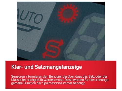 Amica EGSPV 587 915 Einbau-Geschirrspüler / vollintegrierte Spülmaschine (ohne Möbelfront) / 45cm Breite / 5 Programme / Aquastopp / Besteckkorb