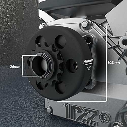 Image of 1PZ DH7-E4F Go Kart Clutch 1 inch Bore 14 Tooth with #40 /41 /420 Chain Predator 212 Centrifugal Clutch 14T for Go Kart Minibike and Fun Kart Engine 8-13 HP