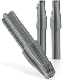 Unomor 3Pcs Eyebrow Pencil Sharpener Set with...